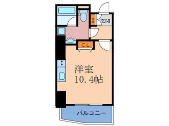 間取図 エトワール北新地