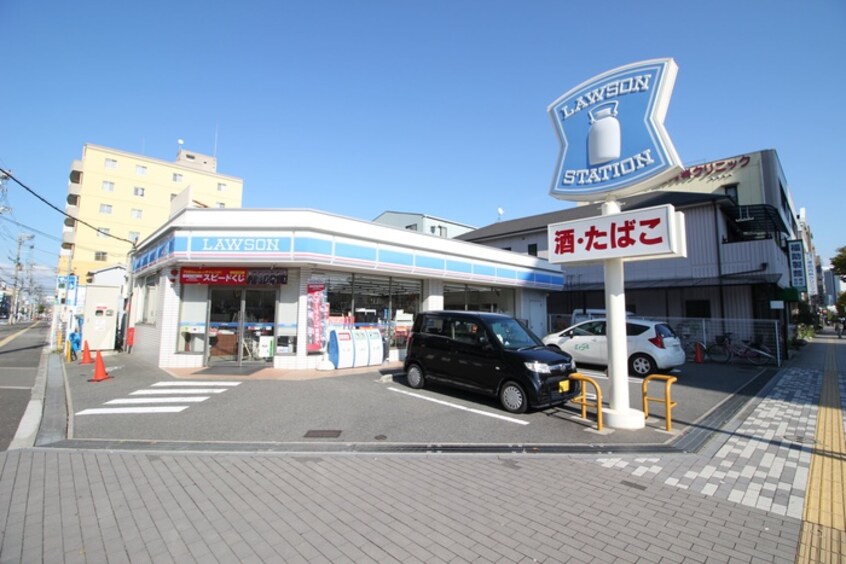ローソン堺熊野町東店(コンビニ)まで55m 堺ドリームビル