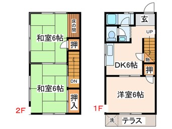 間取図 中西戸建