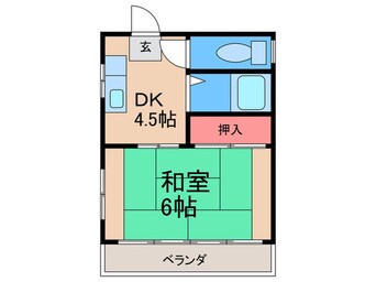 間取図 ハイツノブ