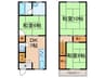 東鳴尾町2丁目賃貸戸建 3DKの間取り