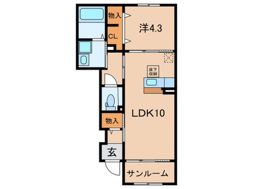 間取図 サンシャイン　パレス