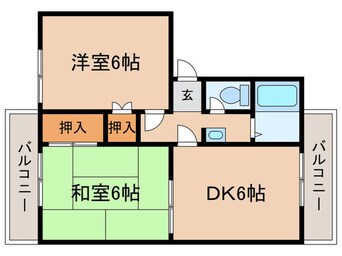 間取図 サンハイツ