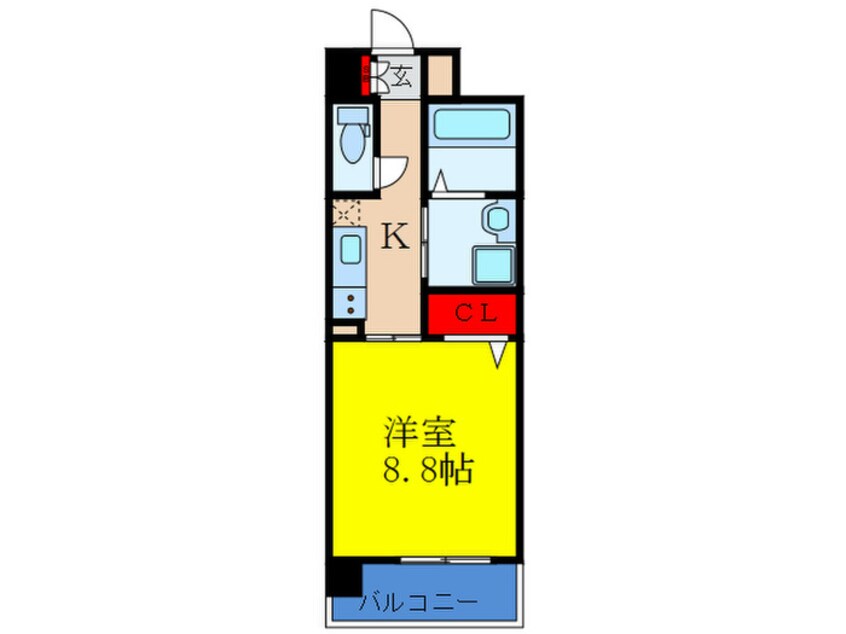 間取図 ルミナス上新庄