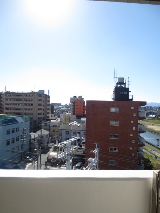 室内からの展望 ルミナス上新庄