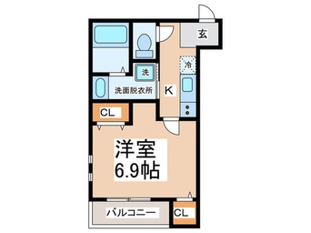 間取図 フジパレス諏訪ノ森駅東
