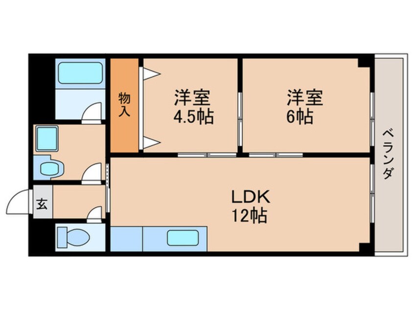 間取図 Ｒｏｓｅ音羽川