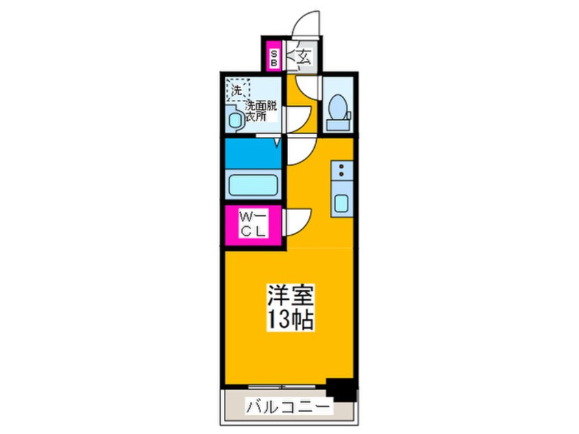 間取図 PHOENIX難波EAST