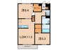 夢 2LDKの間取り
