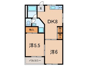 間取図 恒風園マンション