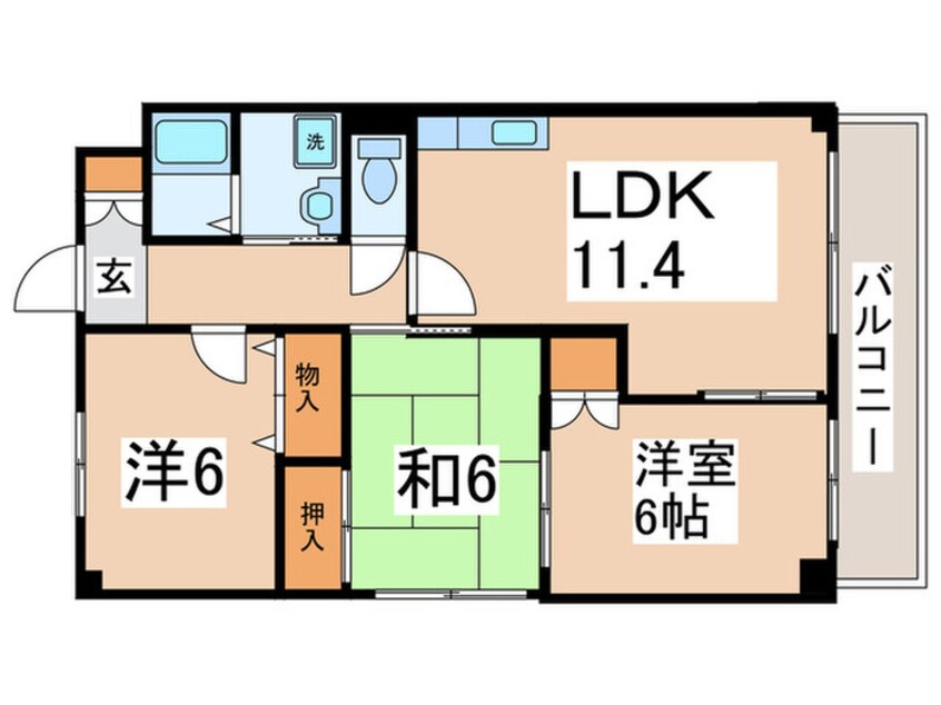 間取図 メゾン都