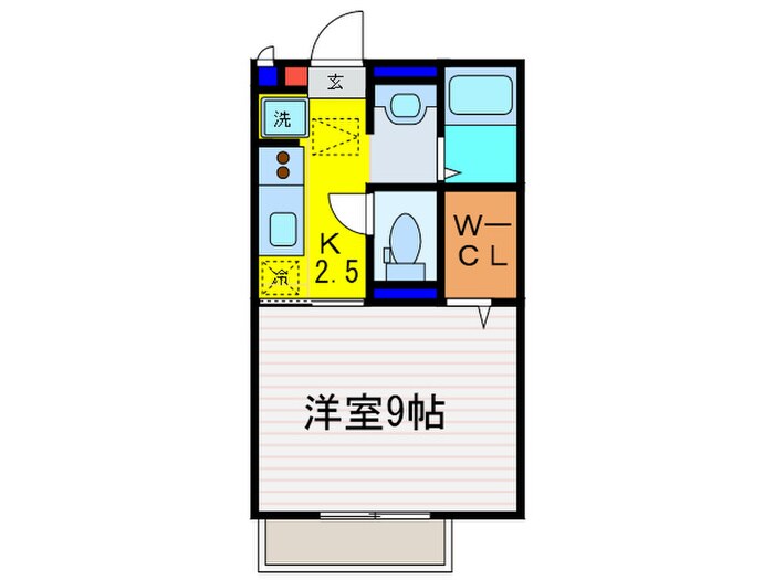 間取り図 セジュ－ルＫａＭｉＮｓ