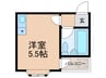 エルグリーン東住吉 1Rの間取り