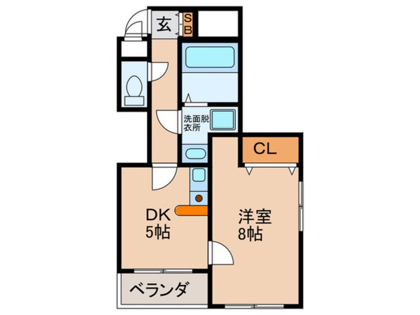 間取図 プレシャスＵＳ