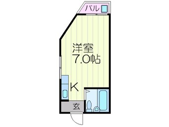 間取図 プレアデス南津の辺