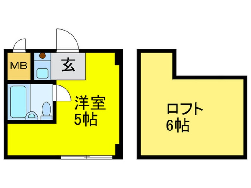 間取図 リベルテヴィラ