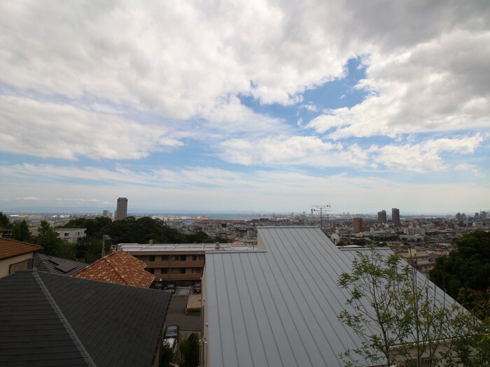 室内からの展望 パルナシアン鴨子ヶ原