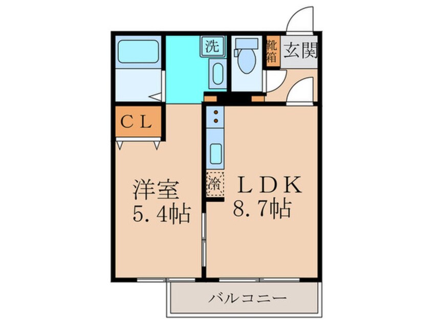 間取図 Ogar Court Fuse