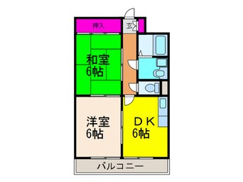 間取図 アンフィニィ・島上