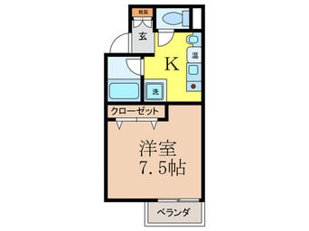 間取図 ローズコテージ弐番館