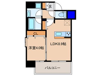 間取図 仮)ルフォンプログレ南森町