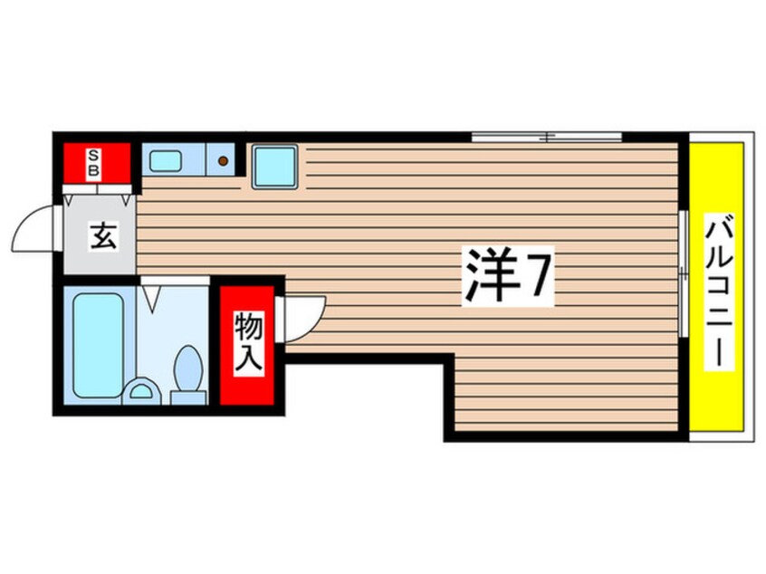 間取図 ｼﾞｭｴﾙ武庫之荘