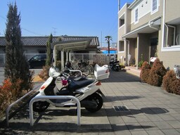 バイク置き場