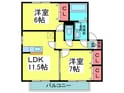 グランシャリオの間取図