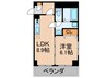 シ－ガルマンション 1LDKの間取り