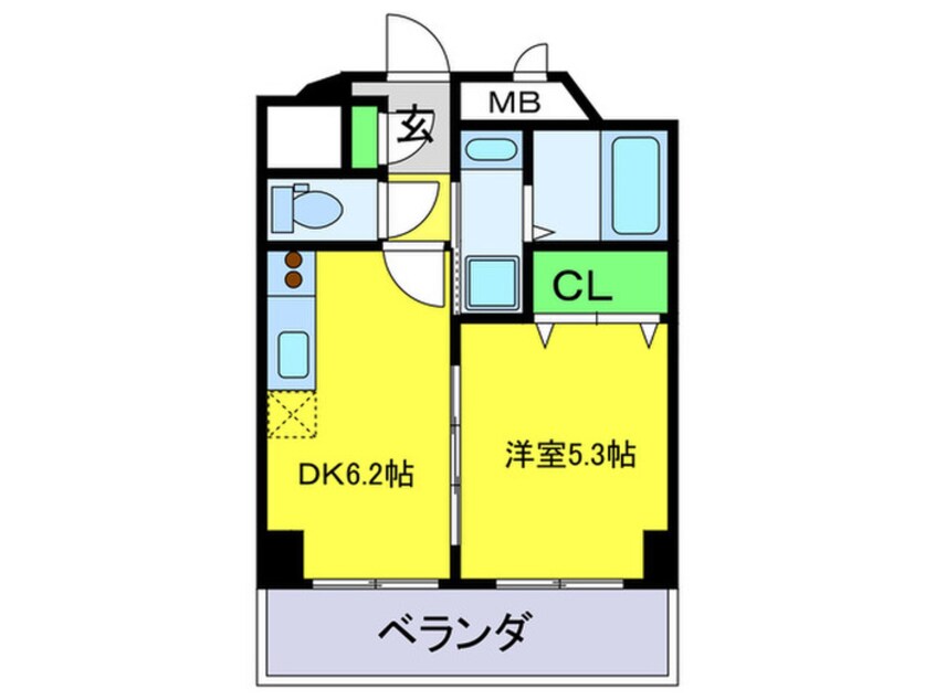 間取図 シ－ガルマンション