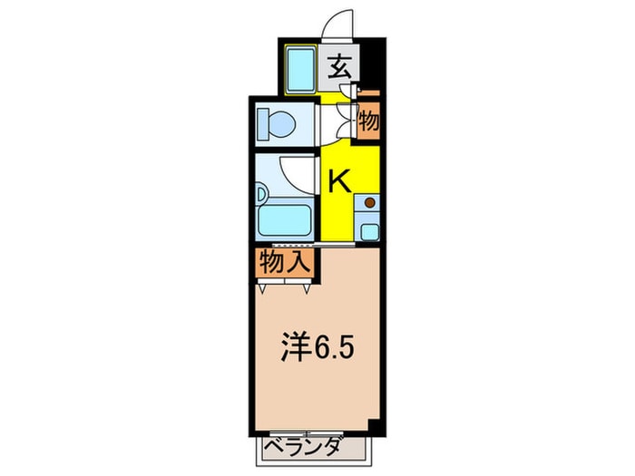 間取り図 ブランベ－ル甲東園