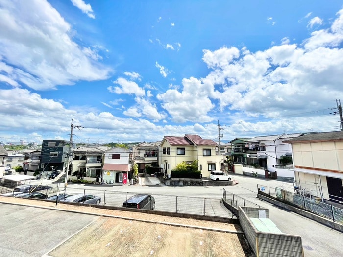 室内からの展望 ラパス高倉台