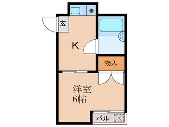 間取図 フォ－ブル西院