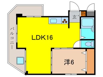 間取図 ダンディライオン御影Ⅴ