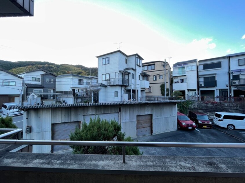 室内からの展望 ラ・セ－ヌ大山崎