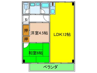 間取図 小寺ハイツ