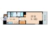 ＫＤＸレジデンス南草津 1Kの間取り