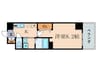 ＫＤＸレジデンス南草津 1Kの間取り