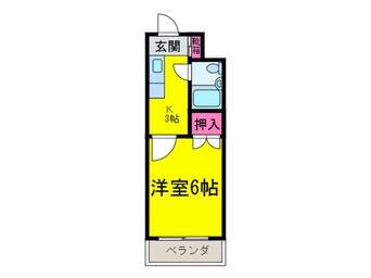 間取図 ウエストコ－ポ喜連