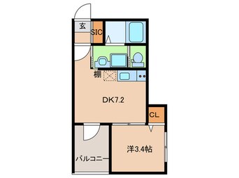 間取図 南大阪ミカーサ