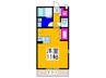 Ｃｏｍｆｏｒｔ紘 1Rの間取り