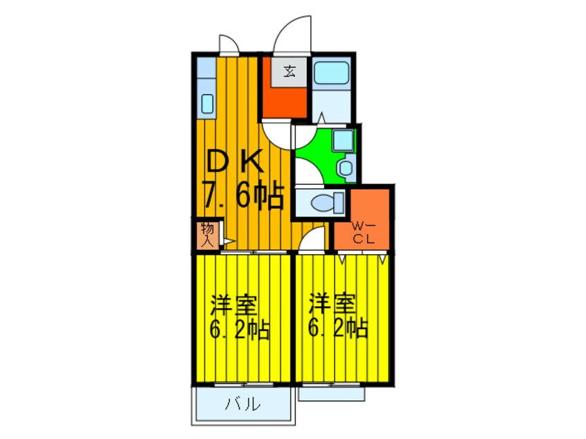 間取図 アネックス東中振