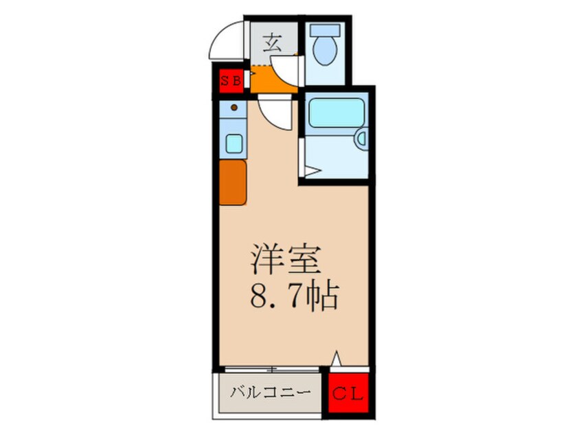 間取図 CTビュー小阪