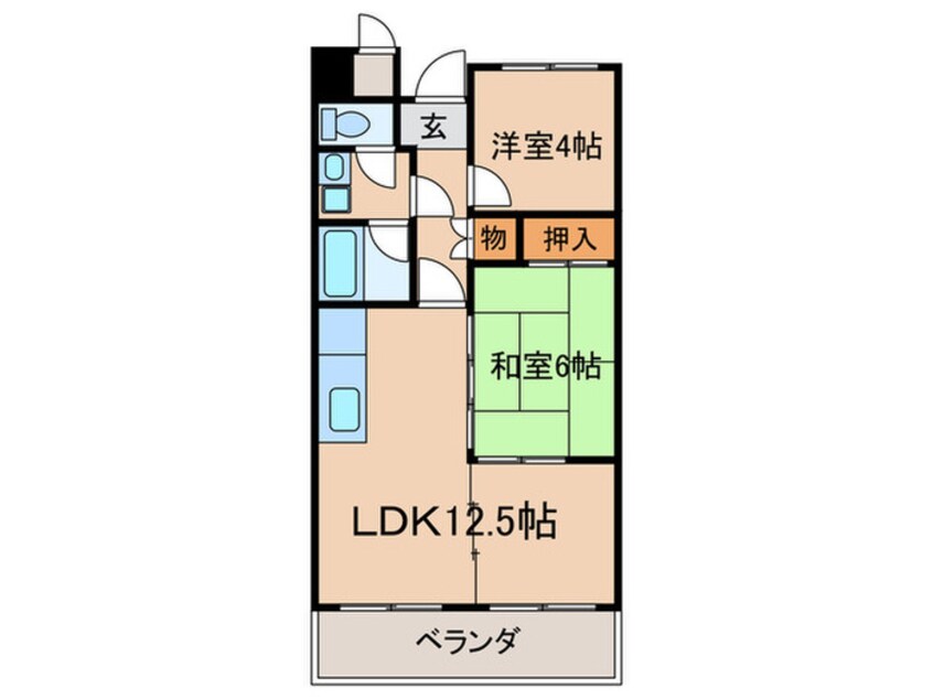 間取図 ロイヤルオーク