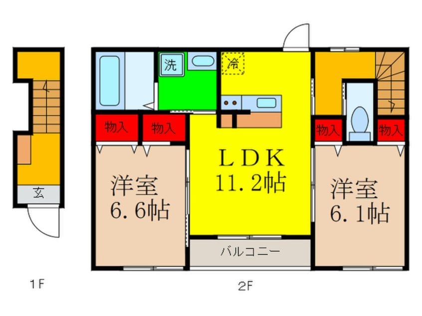 間取図 レジデンス大池