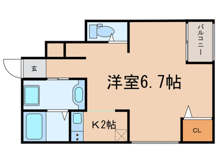 間取図 あんしん+東垂水