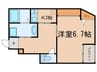あんしん+東垂水 1Kの間取り