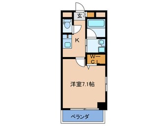 間取図 グラングレ－ス都島