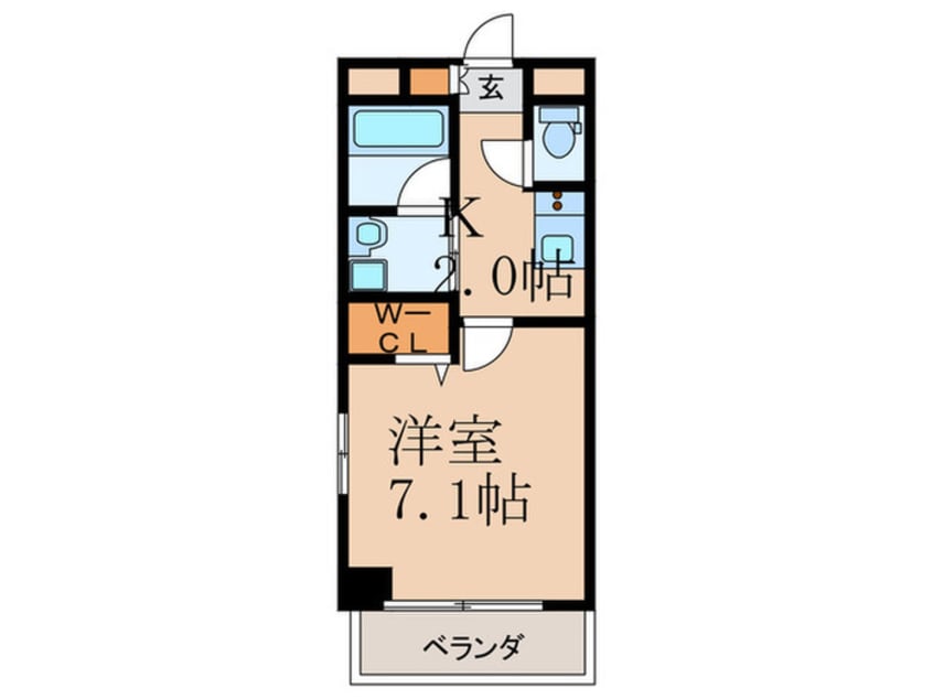 間取図 グラングレ－ス都島