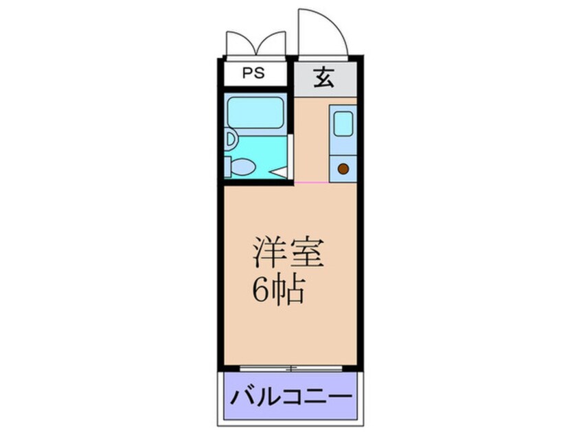 間取図 シティプラザ海老江